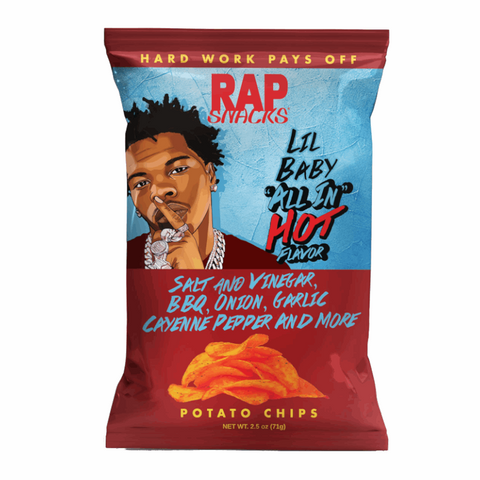 Rap Snacks Lil Baby All In HOT - 71g