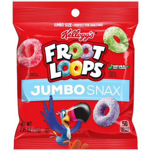 Kellogg’s Froot Loops Jumbo Snax - 13g