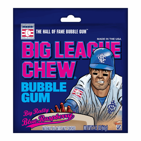 Big League Chew Blue Raspberry - 60g