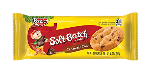 Keebler Soft Batch Chocolate Chip Cookies - 62g