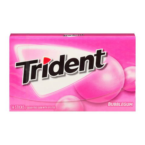 Trident Bubblegum 14 piece